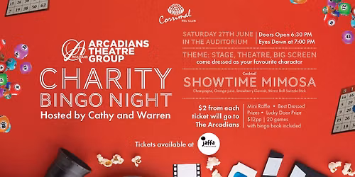 The Arcadians | Charity Bingo Night