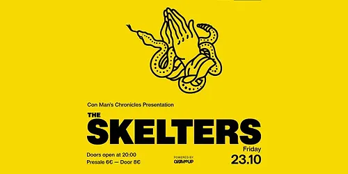 THE SKELTERS live Rover "CON MANS CHRONICLES" Album Presentation παρασκευη 23