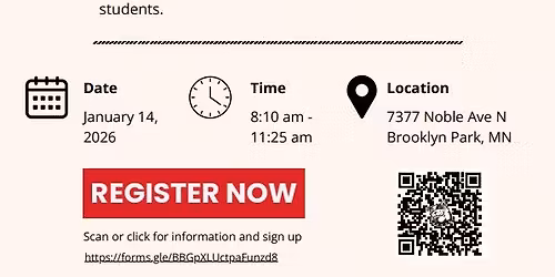 College & Career Fair- NEED PRESENTERS!