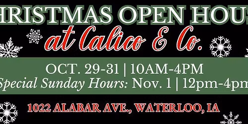 \ud83c\udf84 Holiday Open House