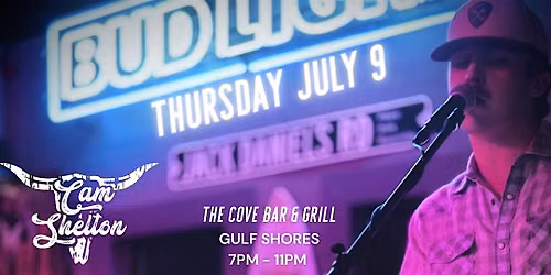 LIVE MUSIC in GULF SHORES with Cam Shelton