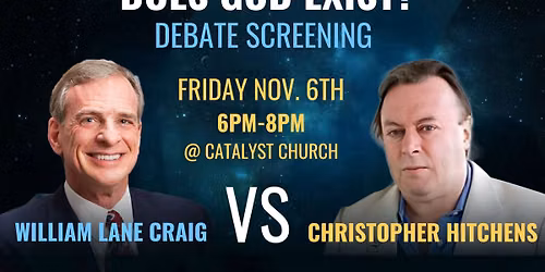 Debate Screening - Does God Exist?