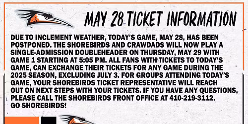 Delmarva Shorebirds vs. Kannapolis Cannon Ballers
