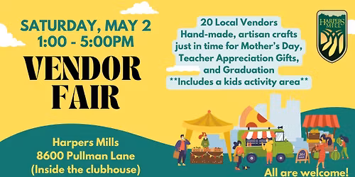 Harpers Mill Spring Vendor Fair