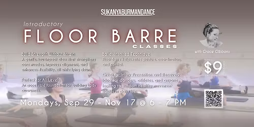 Floor Barre Classes (Low Impact - Ballet Based)