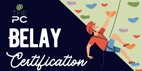 Belay Certification Class (Indoor Rock Climbing) 