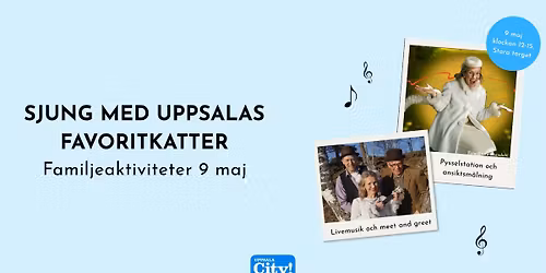 Sjung med Uppsalas favoritkatter