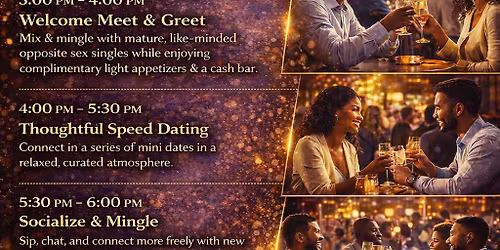 R&R Rhythm & Romance Speed Dating 