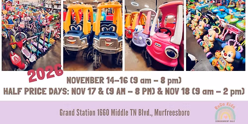 RuCo Kids Consignment Sale