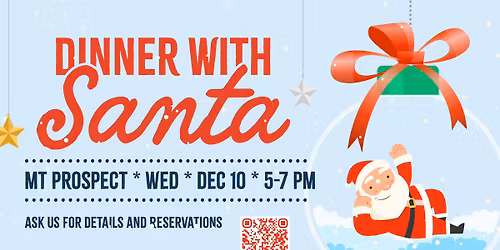 DINNER WITH SANTA