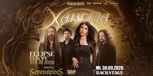 XANDRIA | ECLIPSE EUROPEAN TOUR 2026 | BACKSTAGE M\u00dcNCHEN 2026