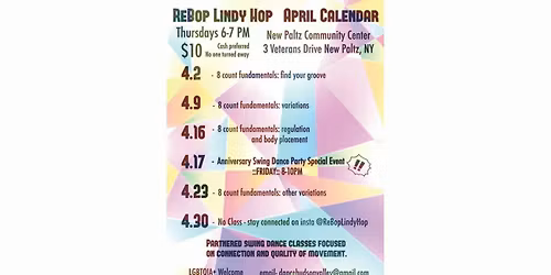 Tanks's Lindy Hop Sessions Every Thursday!