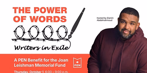 The Power of Words, a PEN Benefit for the Joan Leishman Memorial Fund