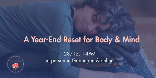 End of the Year Workshop: Release, Restore, Renew (in-person & online)