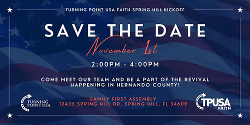 TPUSA Faith Spring Hill Kickoff