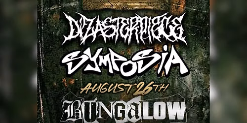 JEFFREY NOTHING (of Mushroomhead) with DIZASTERPIECE & SYMPOSIA
