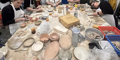 Handmade Botanical Ornaments in Clay, Dec 8