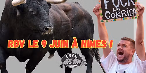 2nd RDV Jeremstar \u00e0 N\u00eemes pour d\u00e9noncer la cruaut\u00e9 des corridas