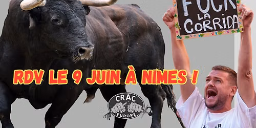 2nd RDV Jeremstar \u00e0 N\u00eemes pour d\u00e9noncer la cruaut\u00e9 des corridas