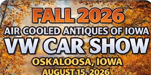 Back to The Tap! Fall VW Car Show