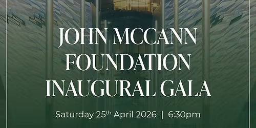 John McCann Foundation Inaugural Gala Evening 