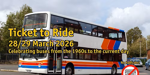 Ticket to Ride - celebrating buses from the 1960s to the present day