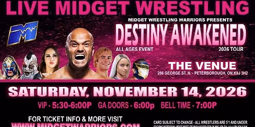 Midget Wrestling Warriors LLC