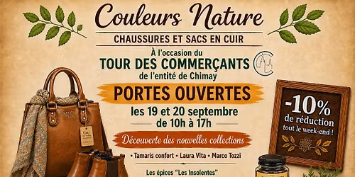 Tour des commer\u00e7ants-artisans de l'entit\u00e9 de Chimay