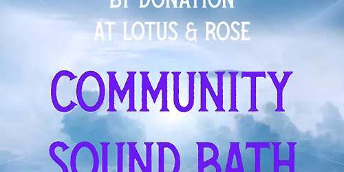 Community Sound Bath