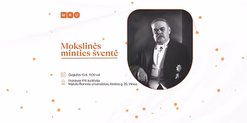 Mokslin\u0117s minties \u0161vent\u0117 2026