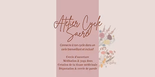 Atelier - Cycle Sacr\u00e9