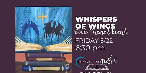 Book Themed Paint Event