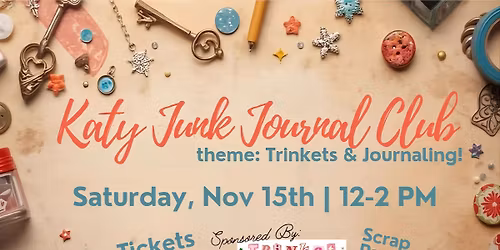 Junk Journal Club Katy - Trinket Party