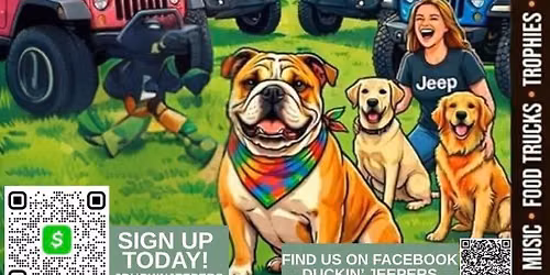Duckin Jeepers & Pintos Kustoms Jeep Show! 