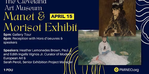 Manet & Morisot Exhibit at The Cleveland Museum of Art