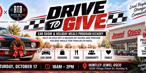 RTBE: Drive to Give - Jewel-Osco's Holiday Meals Kick-Off Car Show