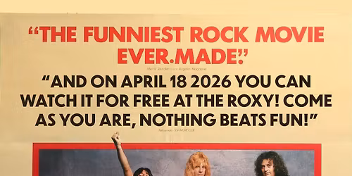 This is Spinal Tap - Free SETA Movie Club Event