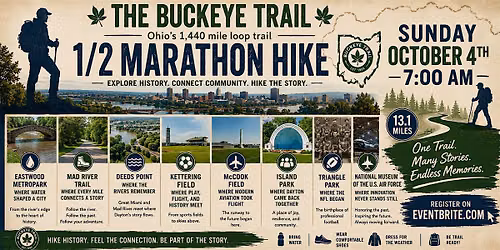 1\/2 Marathon Hike on the Buckeye Trail