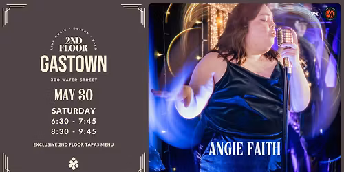 Angie Faith LIVE at 2nd Floor Gastown