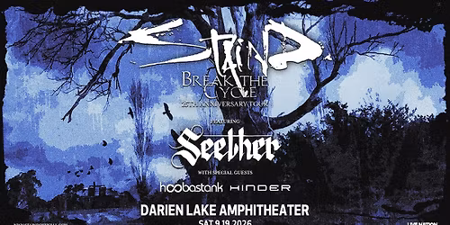 Staind: Break The Cycle 25th Anniversary Tour