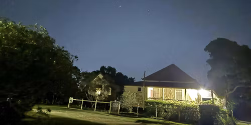 Up late | Night sky observations at Mayes Cottage