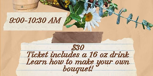 Fall Bouquet Workshop
