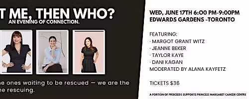 If Not You, Then Who? An Evening of Connection