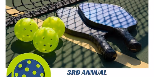 3rd Annual Charity Doubles Pickleball Tournament for DSAW