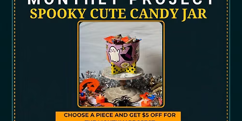 Spooky Cute Candy Jar