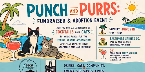 Adoption Event - FRA at Baltimore Spirits Company!
