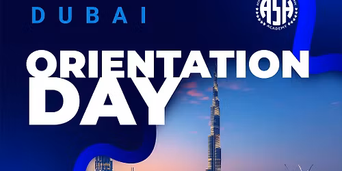 Dubai Orientation Day