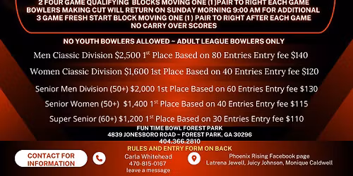 1st Annual GA Peach State Scratch Singles Classic