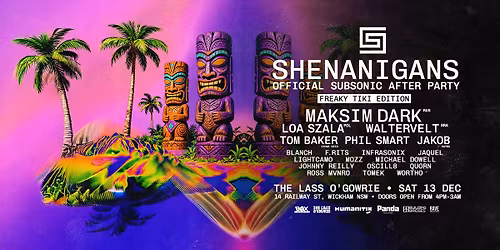 Shenanigans - official SUBSONIC After Party