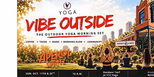VIBE OUTSIDE: V12 Yoga Outdoor Morning Set